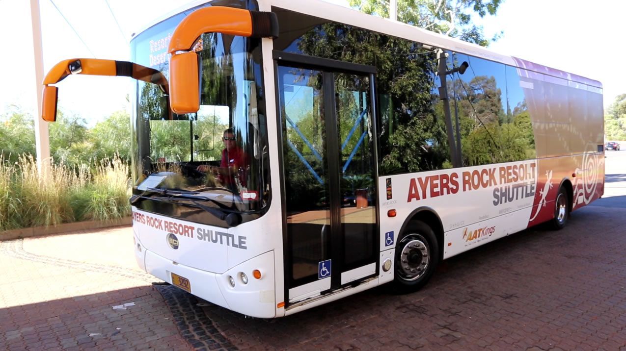 Shuttle at Ayers Rock Resort